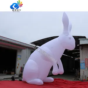 イベントフェスティバルの装飾のための装飾インフレータブルウサギインフレータブル動物モデル