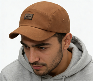 Casquette de baseball vintage sportive américaine à 6 panneaux pour homme, avec visière incurvée, protection solaire, imprimé rétro, maille respirante, style trucker, streetwear - Product Image 1