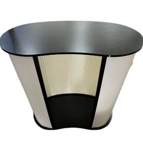 Vendite calde mostra portatile di alta qualità Display in PVC contro la curva della fiera tavolo di promozione da Meris - Product Image 6