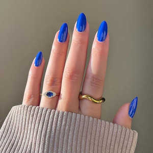 Lot de 24 Faux <span class=keywords><strong>Ongles</strong></span> Press-On de Couleur Unie Haute Qualité, Couverture Complète en Gros, à Coller <span class=keywords><strong>pour</strong></span> Femmes - Product Image 2