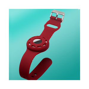 Funda de Silicona Líquida Antipérdida para <span class=keywords><strong>AirTag</strong></span> con Cordón, Diseño Deportivo Resistente a Impactos, Correa de Muñeca con Alivio de Tensión - Product Image 4
