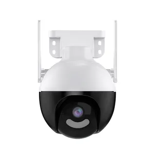 Kablosuz HD 5MP tam renkli gece görüş Icsee Robot açık Ip Wifi Cctv PTZ güvenlik kamera