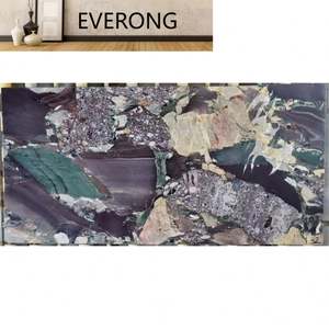 Lusso moderno a forma di capsula Custom quattro stagioni di marmo verde tavolino top per la decorazione della casa - Product Image 2