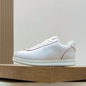 High Quality Designer Sneakers Luxury 7A Genuine <b>Leather</b> <b>Mens</b> <b>Trainers</b> Outdoor Sporty Shoes Lace-Up Closure Closed Fashion Trend - Product Image 4