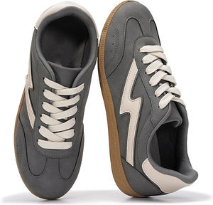 Женские кроссовки на шнуровке, нескользящая обувь для ходьбы - Product Image 4