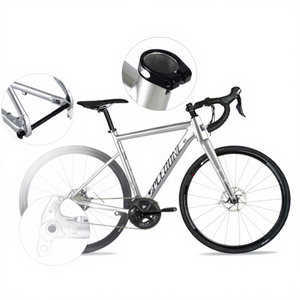 Speedone 700c Modern Aluminum Alloy Road <b>Bike</b> <b>Frame</b> Carbon Fiber Fork Lightweight Internal Cable Routing BB86 Bottom Bracket - Product Image 1