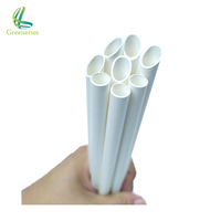 Pailles en papier kraft biodégradable de haute qualité, grandes pailles pour boissons, qualité alimentaire, emballées, pour bubble tea
