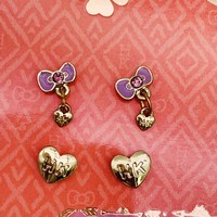Mecobff — boucles d'oreilles pour enfants, belle boucle d'oreilles hello kitty, universel NBC avon Sedex BSCI aile, bijoux d'usine