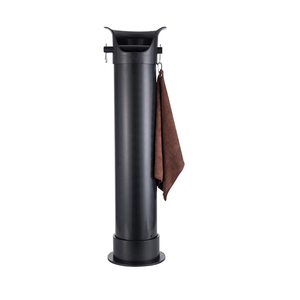 <span class=keywords><strong>Knock</strong></span> <span class=keywords><strong>Box</strong></span> pour expresso Grounds Commercial Floor Standing Barista Style Absorbant Knockbox avec base antidérapante amovible - Product Image 6