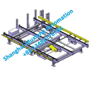 Muxiang China Fabriek Vervaardigd Continue Verticale Lifter Transportband Systeem/Pallet Ketting Transportband Eenheid