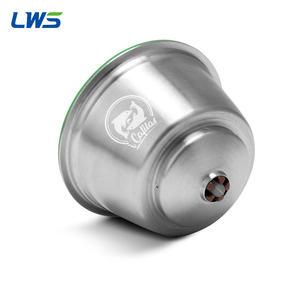 ICafilas Filtres à mousse de lait en acier inoxydable pour Nescafé <span class=keywords><strong>Dolce</strong></span> <span class=keywords><strong>Gusto</strong></span>, <span class=keywords><strong>capsules</strong></span> de lait réutilisables et rechargeables pour Nescafé Dolci <span class=keywords><strong>Gusto</strong></span> - Product Image 5