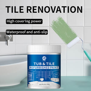 Exterior pared baño inodoro piso azulejo penetrante agente de acabado pared renovar <span class=keywords><strong>pintura</strong></span> bañera y azulejo Kit de acabado - Product Image 3