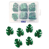 Papier de riz Turtle Leaf en boîte, 48/240 pièces, pour la décoration de gâteaux et la pâtisserie