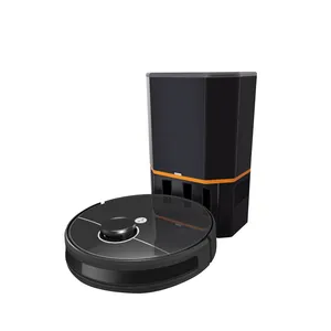 robotic vaccun cleaner with self-empty dust box ABIR R30 Can sweep/vacuum and mop