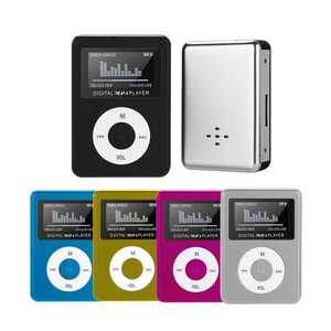 Reproductor de Música MP3 Mini con Clip Metálico Personalizado de Fábrica, Pantalla de 1.1 Pulgadas con Grabador de Tarjeta TF para Reuniones - Product Image 4
