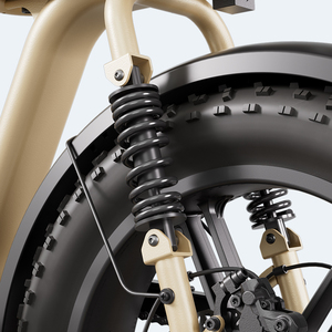 Bici Elettrica Ibrida con Telaio in Acciaio al Carbonio 250W 48V 15Ah Freno a Disco E-bike da Città con Due Posti e Pneumatici Larghi - Magazzino UE - Product Image 2