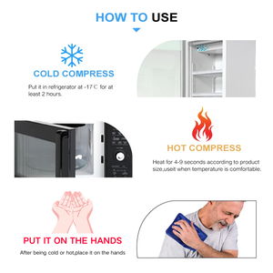 Maifarer - Compresas de Gel Frío/Calor Reutilizables y Portátiles de Nailon, Personalizadas, para Terapia Fría/Caliente, Uso Médico, con Certificación CE - Product Image 6