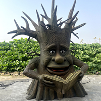 Model Pohon Animatronik Berbicara Ukuran Asli untuk Pusat Perbelanjaan & Taman Petualangan Penggunaan Dalam/Luar Ruangan