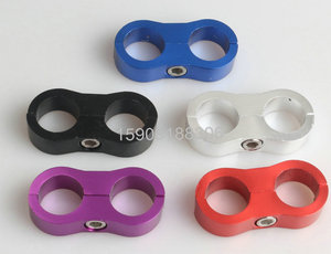 AN10 Billet Turbo Separador Divisor Abrazaderas Nuevo 10 una manguera de combustible, agua y aceite Tuning para sistemas de frenos - Product Image 5