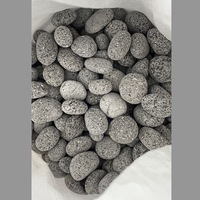 Pierres de lave solides ignifuges de 2 à 3 cm |   Galets multi-usages pour foyers extérieurs, gymnase, jardin et hôtel