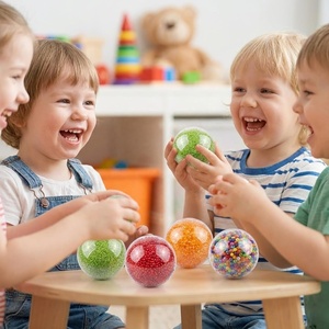 Jouets sensoriels anti-stress en TPE, balles compressibles et modelables, portables, pour filles, garçons, enfants et adultes, idéales pour les festivals - Product Image 6
