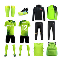 En Gros Maillots et Shorts de Football Hiver pour Femmes, Kit d'Équipe de Joueuses avec Impression Numérique Noms et Numéros, Ensembles Uniformes