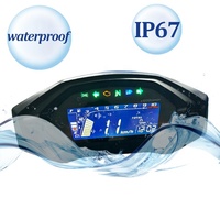 Harga pabrik meter digital motor kecepatan tachometer untuk CB190R Honda CB CBF190R 190R