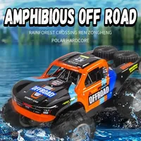 Voiture RC JHD Q205 MAX 2.4G 4WD, SUV amphibie tout-terrain, camion imperméable, jouet de montagne pour enfants, cadeau d'anniversaire pour enfant