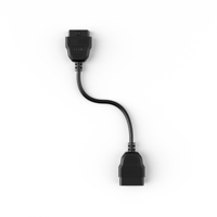 QY1036A 36/66cm/106cm Instrument de Diagnostic OBDll Extension câble de données de voiture mâle à femelle câble adaptateur voiture Obd2 câble d'extension