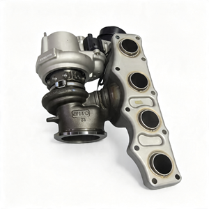 เทอร์โบชาร์จเจอร์ 11657643115 สำหรับ BMW N55 N20 N54 N63 N74 B38 <span class=keywords><strong>B48</strong></span> กังหัน 12 ใบพัด ประสิทธิภาพสูง แบบท่อมาตรฐาน OE ใหม่ - Product Image 4