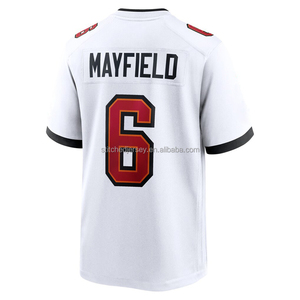 Maillot de football pour homme 2026 de haute qualité, cousu, tailles S-3XL, Baker Mayfield, Bucky Irving, Emeka Egbuka, Rueben Bain Jr. - Product Image 2