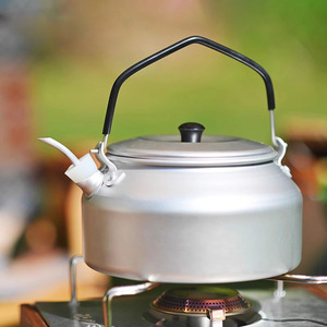Aluminum Alloy <b>Kettle</b> 800ml Portable Ultralight <b>Camping</b> Stove Outdoor Travel Teapot C801 - Product Image 2