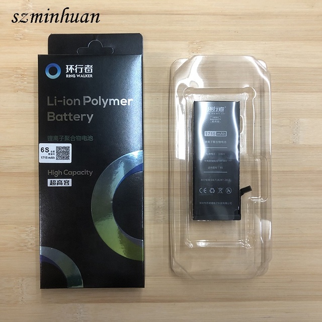 Mobile Phone Battery for iphone 5 6 6s 6splus 7 7plus 8 8pplus X XR XS MAS 11promax Rechargeable Batteries