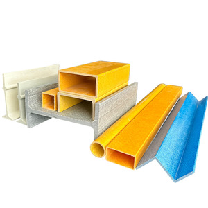All kinds of customized high-strength reinforced pultruded <b>profiles</b> anti-corrosion fiberglass reinforced <b>plastic</b> - Product Image 4