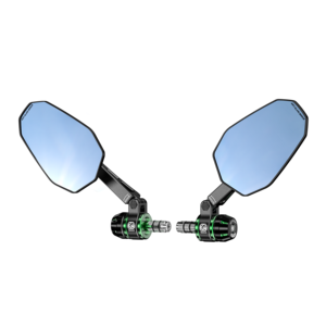 Xe máy hình thoi phía sau-Gương xem với sưng lên vít cài đặt cơ sở đa góc điều chỉnh xe máy Thanh kết thúc gương - Product Image 5