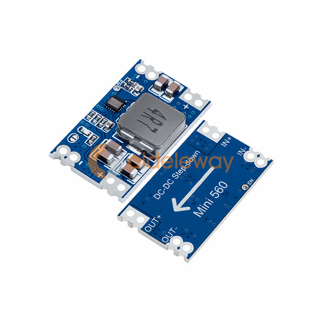 High Efficiency Mini560 Step DC-DC Converter 3.3V 5V 9V 12V 5A Output Voltage Regulator Buck Stabilized Power Supply Module ICs