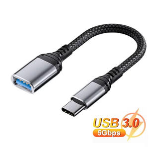 OTG Type C <span class=keywords><strong>สาย</strong></span> <span class=keywords><strong>USB</strong></span> Type-C ตัวผู้เป็นตัวแปลง USB3.0ตัวเมีย5Gbps อะแดปเตอร์ถ่ายโอนข้อมูลชาร์จ <span class=keywords><strong>USB</strong></span>-C <span class=keywords><strong>สาย</strong></span><span class=keywords><strong>ต่อ</strong></span> usbc - Product Image 2