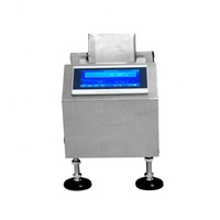 Báscula de Eje JINDUN JD-500 de Alta Precisión con Pantalla Táctil LCD de 7 Pulgadas, Protección IP54, Acero Inoxidable, Capacidad de 500g, Resolución de 0.01g