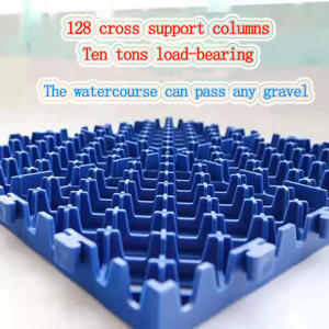 4S Auto Beauty Shop Drainage Car Wash Plastic Floor Click Installation Anti-Slip Wear Resistant with 3D Model Design Capability - Product Image 3