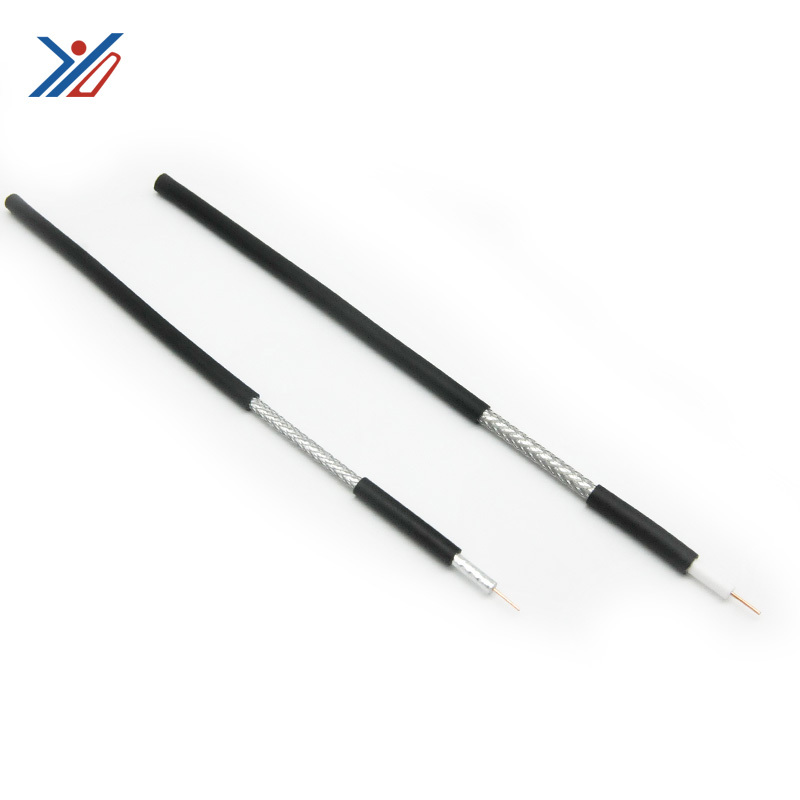 Competitivo precio de fábrica de alta calidad conectores RG6 Coaxial Cables para CCTV de comunicación por satélite