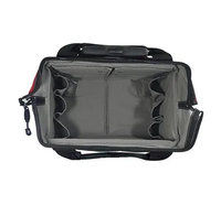 Sac à outils de réparation en gros, usine BSCI ISO, sac à outils d'électricien robuste avec roues, grande capacité, sac à outils de plombier