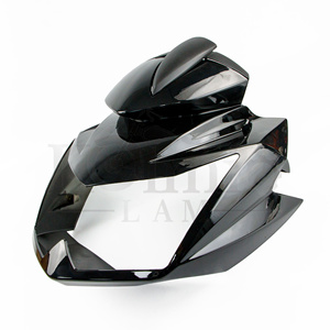 KOLMIO-LAM de <span class=keywords><strong>carenado</strong></span> para motocicleta Kawasaki, cubierta de <span class=keywords><strong>carenado</strong></span> de moldeado por inyección para la parte superior de la cabeza delantera, compatible con <span class=keywords><strong>Z750</strong></span>, años 2007 a 2011 - Product Image 5