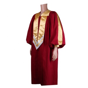 Túnicas de Clérigo de Alta Calidad a <span class=keywords><strong>Precio</strong></span> Económico, Túnicas de Coro de Iglesia al por Mayor, Túnicas/Vestidos para Adultos - Product Image 6