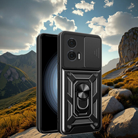 Étuis de téléphone portable pour caméra coulissante pour Motorola Edge 60 Fusion 5G Edge 60 Pro G54 G50 E14 E7 Power Ring Kickstand Antichoc Covers
