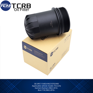 Tapa de la Carcasa del Filtro de Aceite TCRB con <span class=keywords><strong>Porsche718</strong></span> Boxster 0PC115403 9A210702400 - Product Image 2