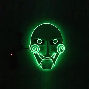 Halloween Led Neon Rave Masker Van John Kramer In Film Saw