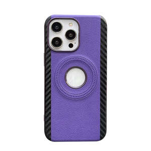Nueva Funda Magnética Moderna para <span class=keywords><strong>iPhone</strong></span> 16 15 Pro Max, Protector de Cuero PU a Prueba de Golpes, Cubierta Trasera para Teléfono - Product Image 3