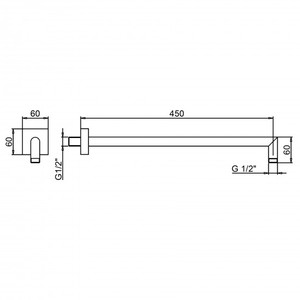 Set Hardware da bagno Fantini braccio doccia di qualità Premium - Product Image 2