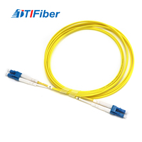Cable de Fibra Óptica Monomodo LC UPC OS1 OS2 3.0mm Amarillo LSZH Conexión de Red Estable de Alta Velocidad