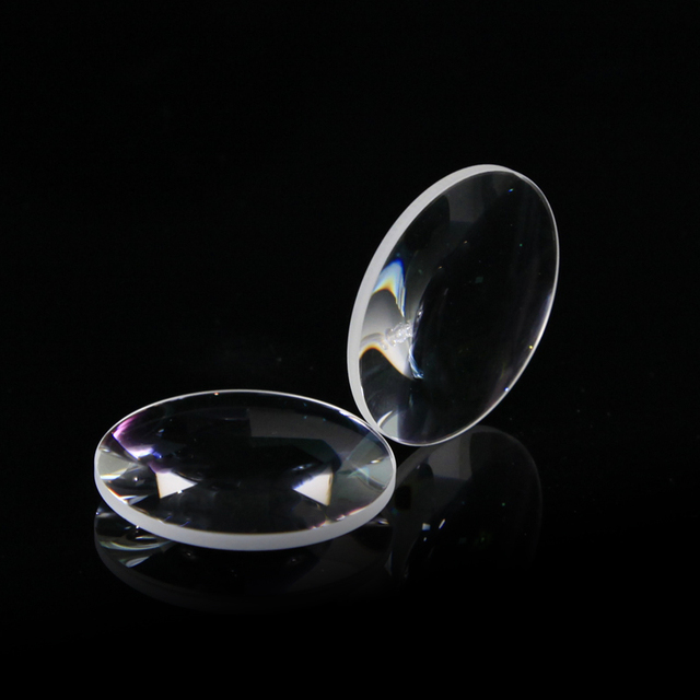 Customizable BK7 LED Biconvex Lens 25mm Diameter Optical Plano Convex with AR Coating OEM Supported Focal Length 38.1-127mm